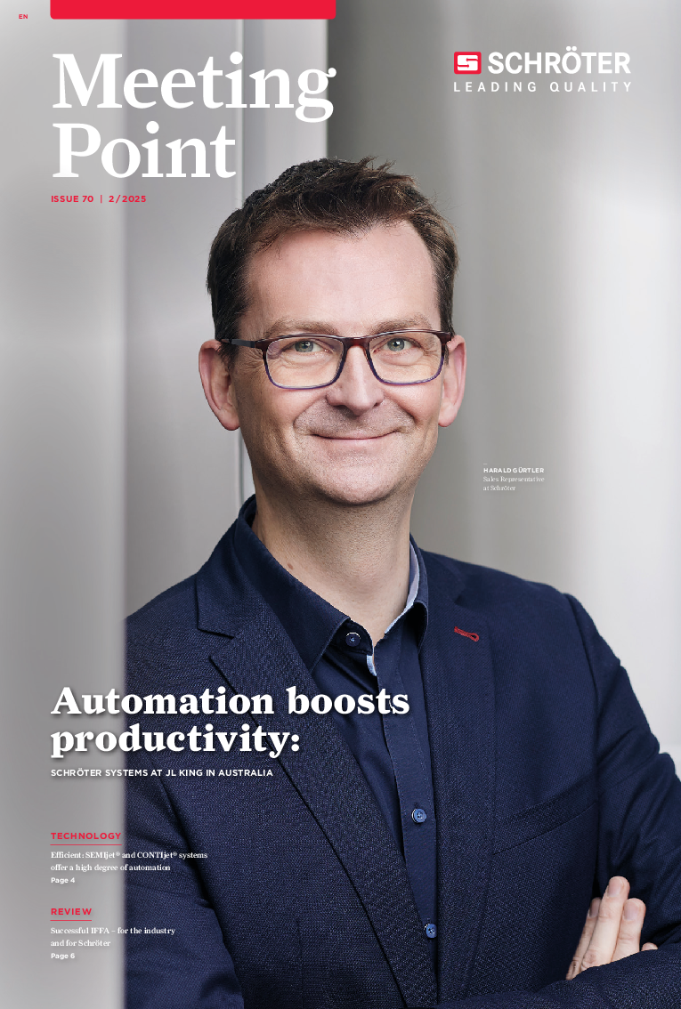 Strong partnership for smart production: JL King relies on Schröter systems Cover